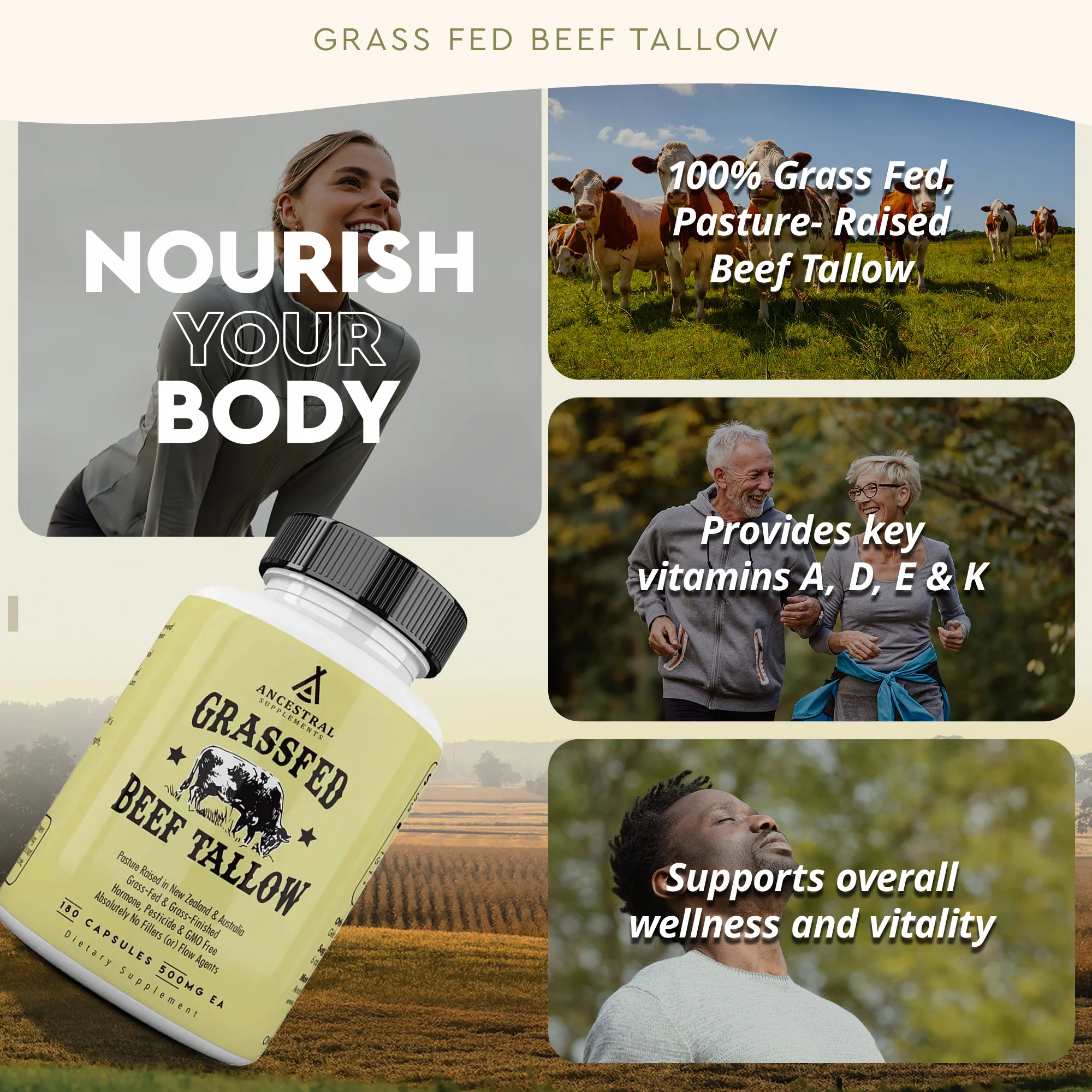 Grass Fed Beef Tallow - Image 3